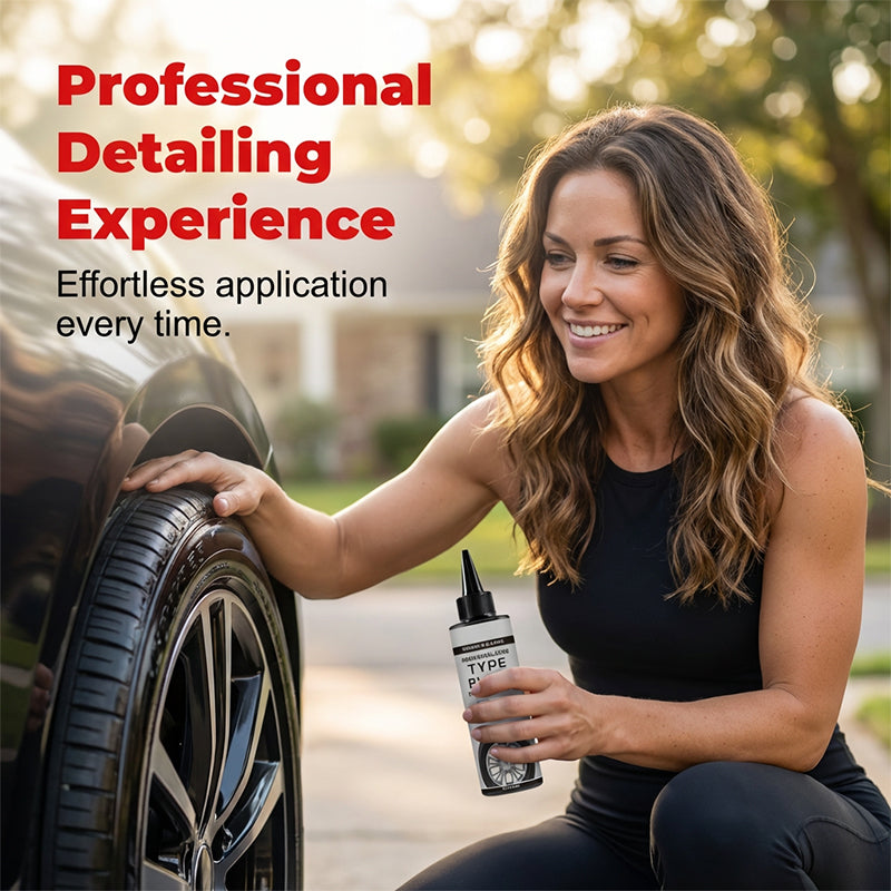 🛞55% OFF NOW! ⚡ Tire & Trim Restorer Shine 🍃