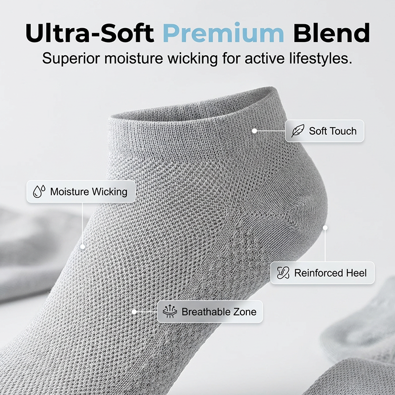 💥💥Buy 1, Get 1 Free | Do your shoes start to smell after just 5 minutes in the summer? Try these instead 🧦