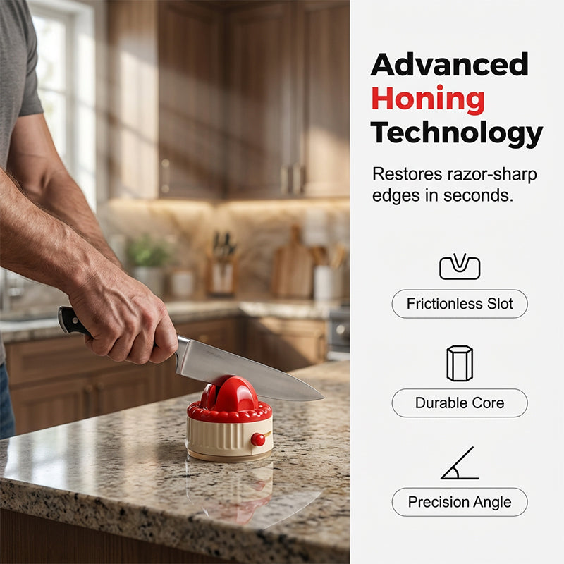 🔪Easy to Use Knife Sharpener ⚡✨