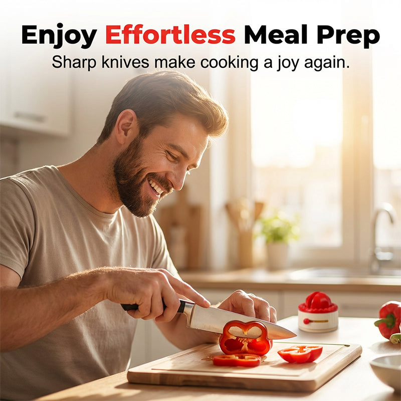 🔪Easy to Use Knife Sharpener ⚡✨