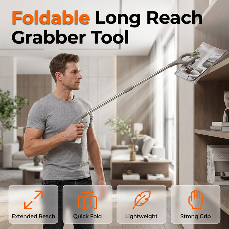🤲 Foldable Grabber Tool – Long Reach Helper