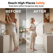 🦯【Foldable Long-Handled Retrieval Tongs】— Just extend and grab—no more bending over, whether high or low. Seniors and expectant mothers can pick things up on their own! 🔧✨