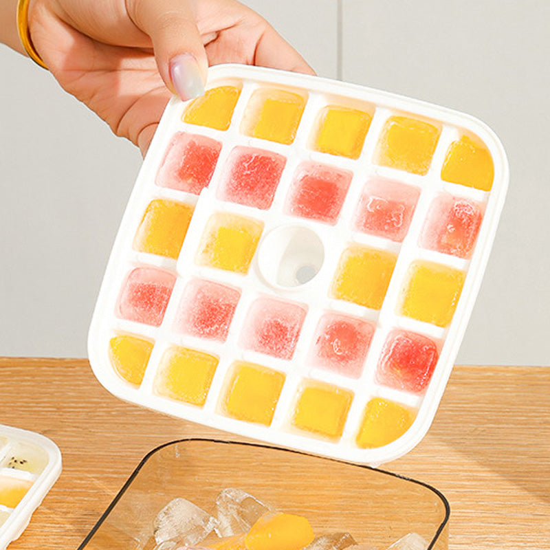 🔥💥 One-Press Ice Cube Maker with Storage Bin ❄️✨ Fast Freeze Ice Tray 🏷️💰50% OFF NOW