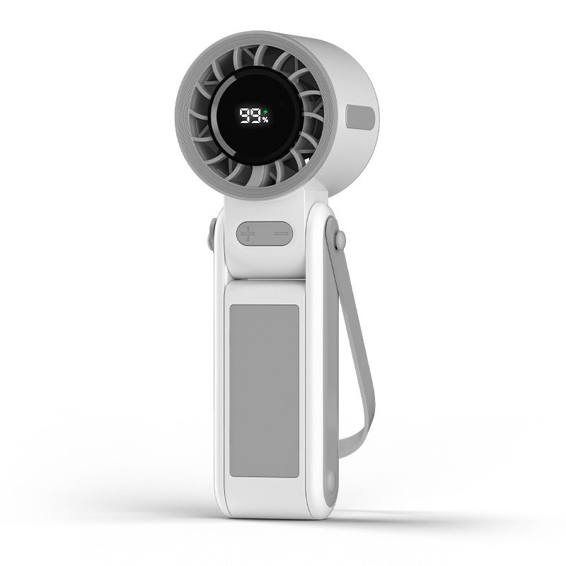 ❄️Foldable Handheld Fan with Cooling Plate🌬️ Stay Cool Anytime & Anywhere🌞