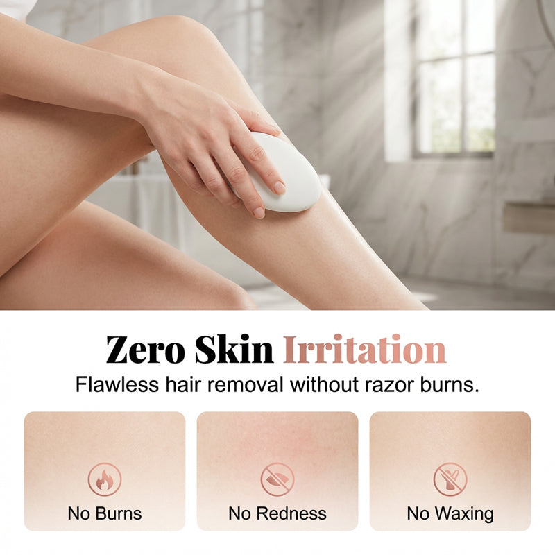 Ergonomic Hair Removal Tool with Protective Cover