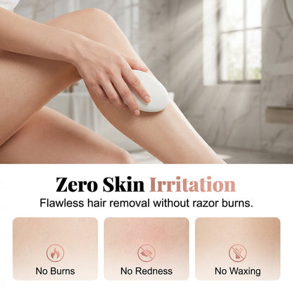 Ergonomic Hair Removal Tool with Protective Cover