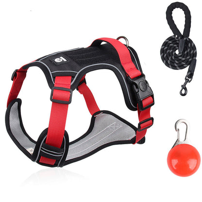 🎁2026 New Arrivals 🐶 LED No-Pull Dog Harness Kit with Leash – Safer, More Comfortable Walks Day & Night