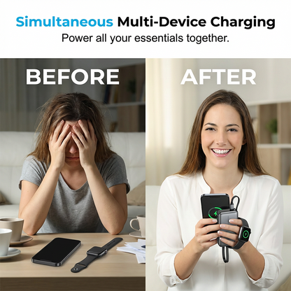 4-in-1 Portable Fast Charging Power Bank
