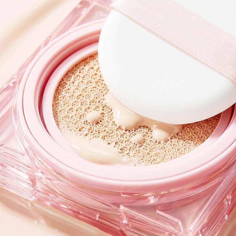 💎 Flawless Coverage Dewy Glow Cushion | Weightless Foundation for a Radiant, Filter-Like Finish