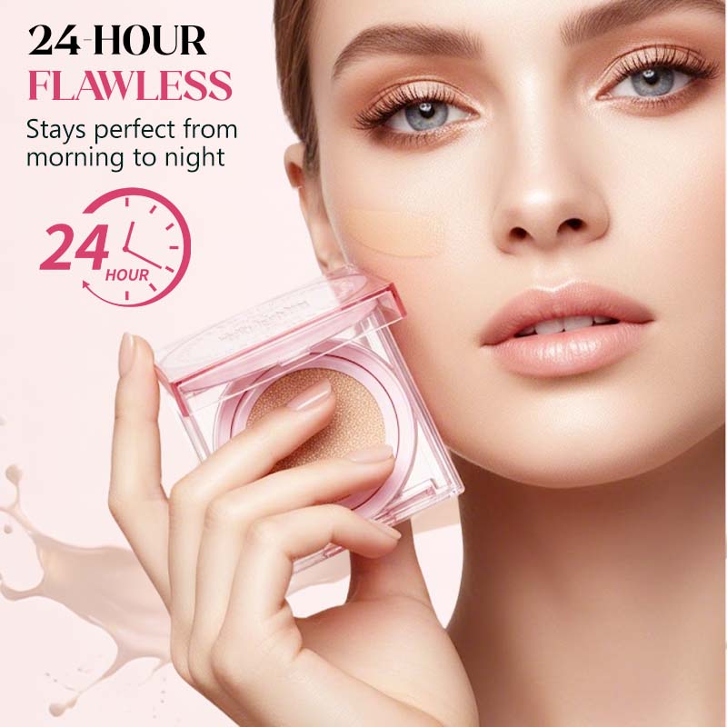 💎 Flawless Coverage Dewy Glow Cushion | Weightless Foundation for a Radiant, Filter-Like Finish