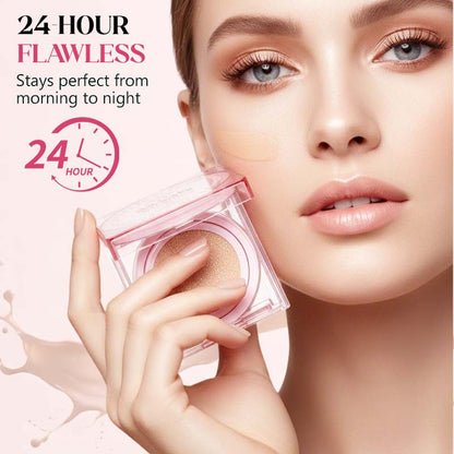 💎 Flawless Coverage Dewy Glow Cushion | Weightless Foundation for a Radiant, Filter-Like Finish
