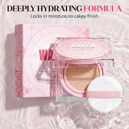 💎 Flawless Coverage Dewy Glow Cushion | Weightless Foundation for a Radiant, Filter-Like Finish