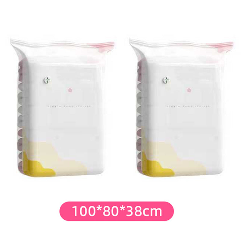 Press-to-Compress Vacuum Storage Bags