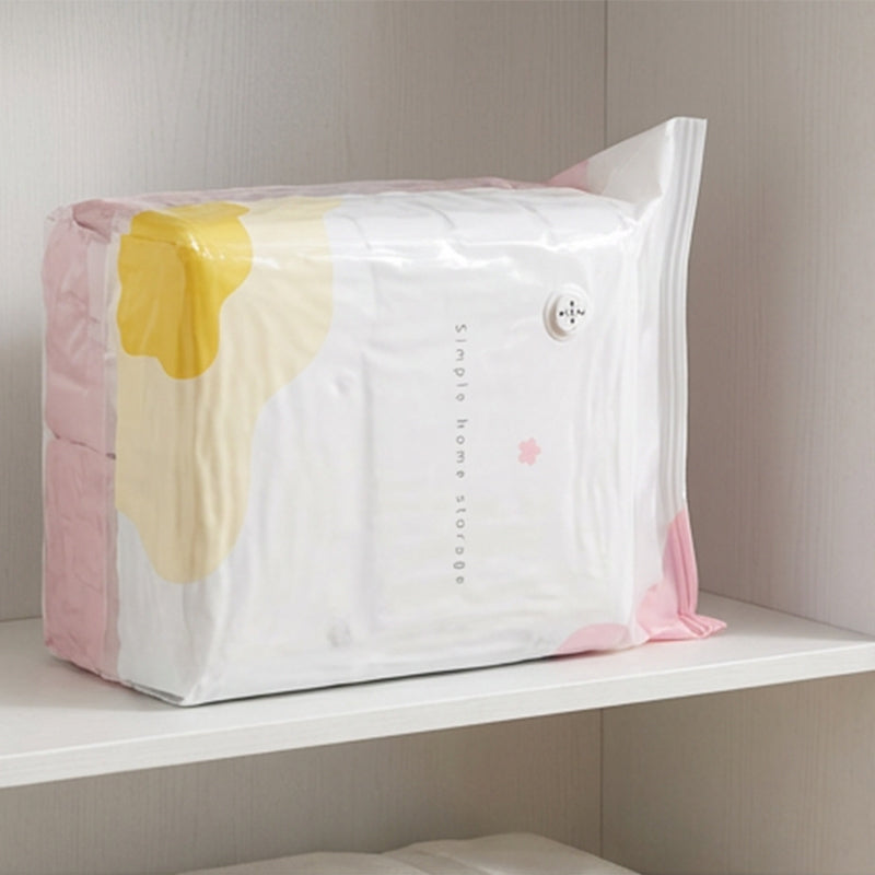 Press-to-Compress Vacuum Storage Bags