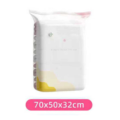 Press-to-Compress Vacuum Storage Bags