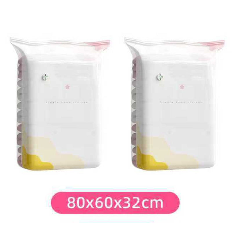 Press-to-Compress Vacuum Storage Bags