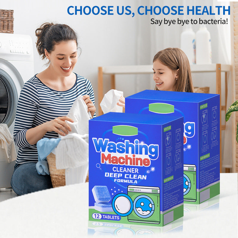 🔥 Hot Sale 50% OFF 🧼✨Washing Machine Cleaner Tablets