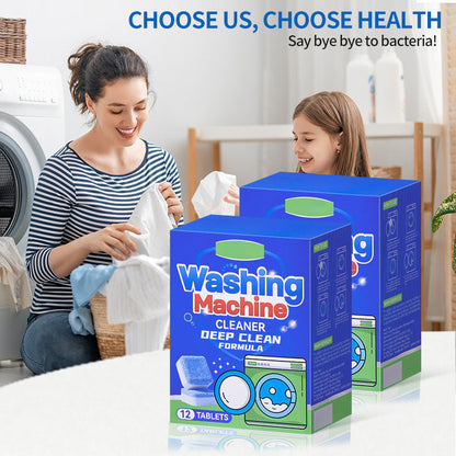 🔥 Hot Sale 50% OFF 🧼✨Washing Machine Cleaner Tablets