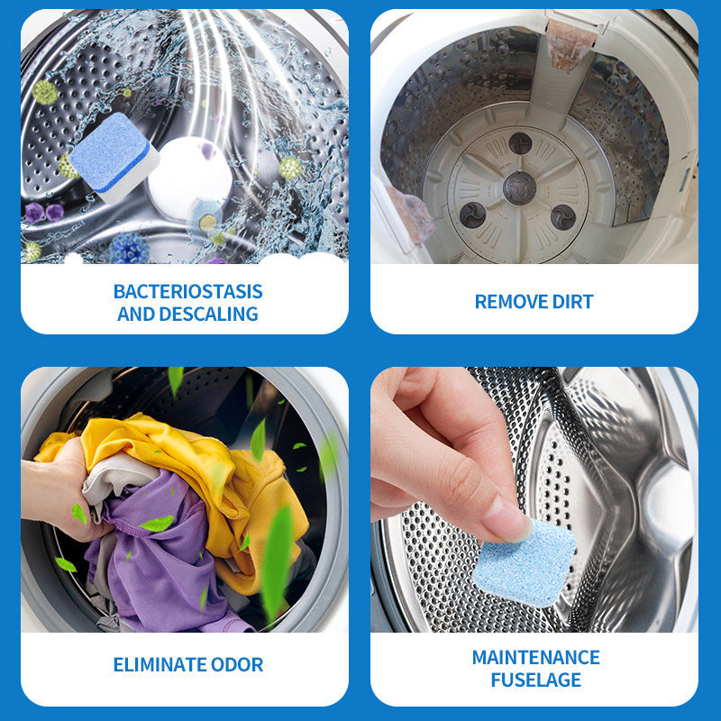 🔥 Hot Sale 50% OFF 🧼✨Washing Machine Cleaner Tablets