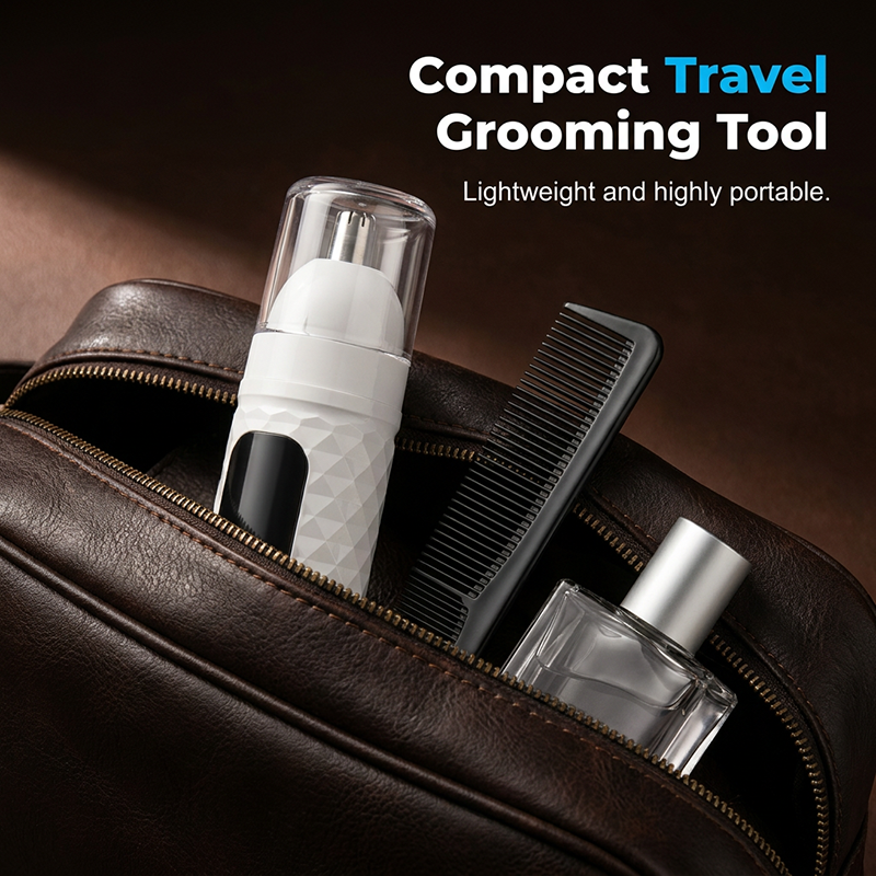 Rechargeable nose hair trimmer
