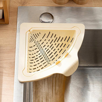 50% OFF Today🧲 Magnetic Corner Strainer – No Drills, No Mess. 🗑️ Stop Touching Soggy Scraps!