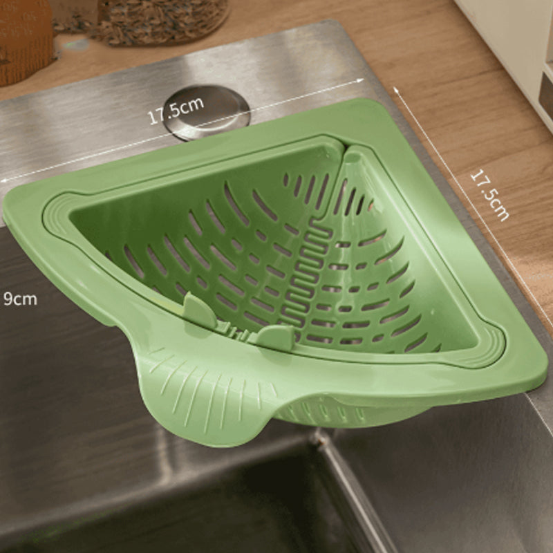 50% OFF Today🧲 Magnetic Corner Strainer – No Drills, No Mess. 🗑️ Stop Touching Soggy Scraps!