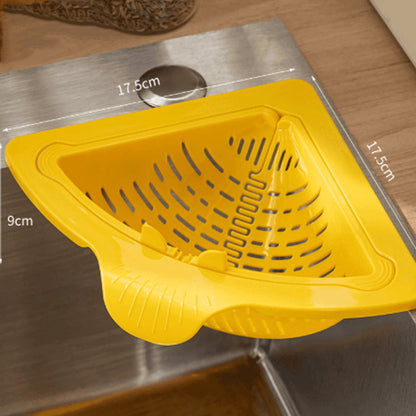 50% OFF Today🧲 Magnetic Corner Strainer – No Drills, No Mess. 🗑️ Stop Touching Soggy Scraps!