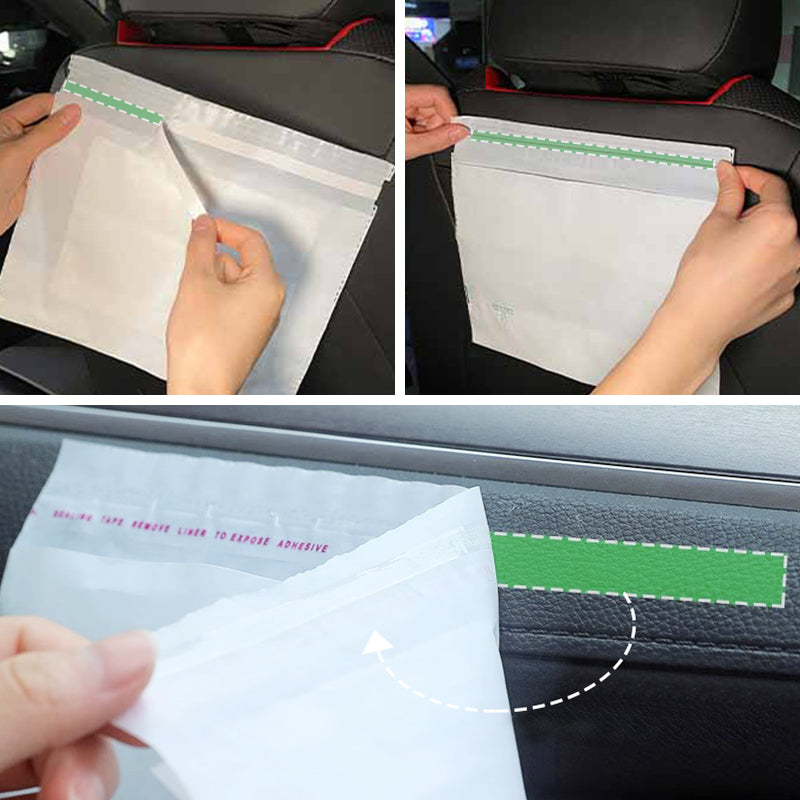 🚗Self-Adhesive Car Cleaning Bags – Stick anywhere, stand firm. Multi‑use for trash or storage. No mess, no marks. 🧹✨