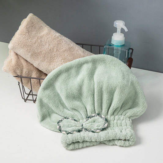 🔥 50% OFF · Coral Fleece Hair Turban ✨