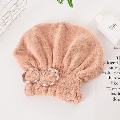 🔥 50% OFF · Coral Fleece Hair Turban ✨