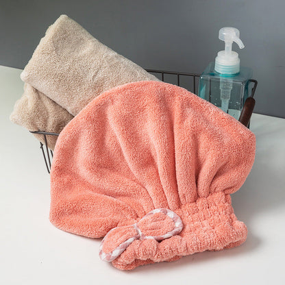 🔥 50% OFF · Coral Fleece Hair Turban ✨