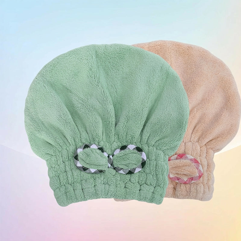 🔥 50% OFF · Coral Fleece Hair Turban ✨
