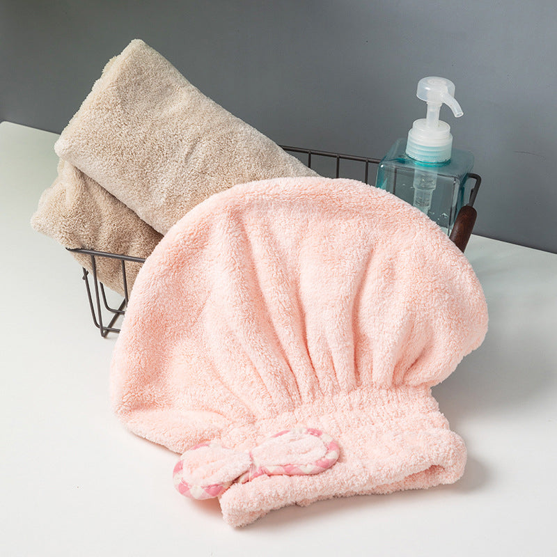🔥 50% OFF · Coral Fleece Hair Turban ✨