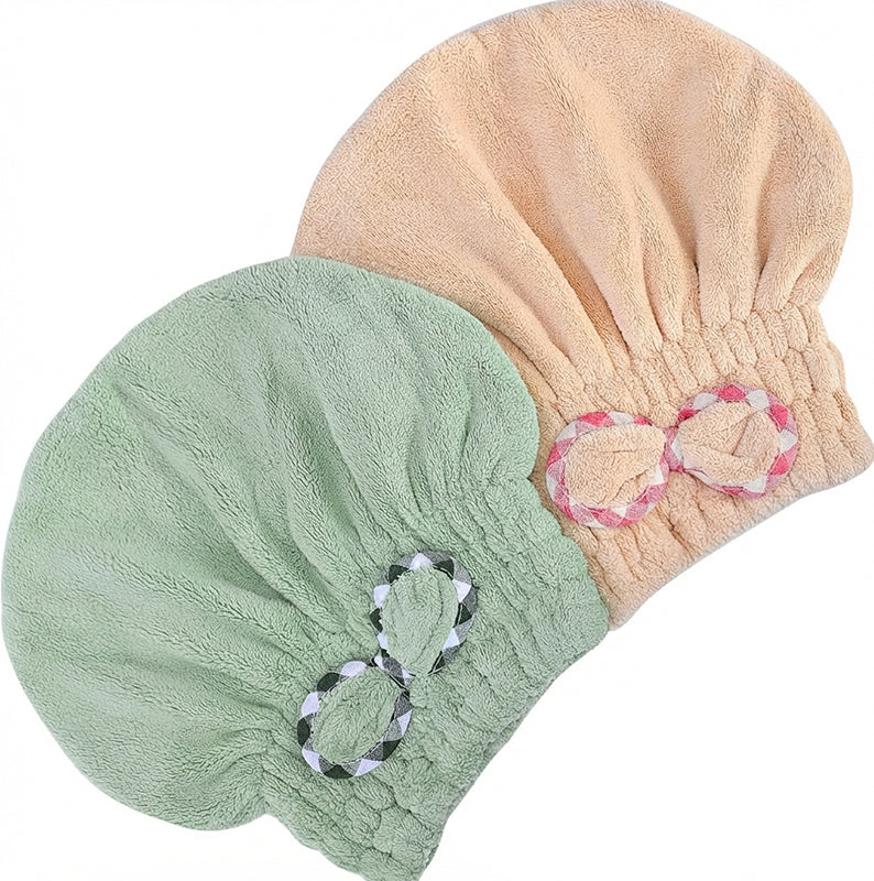 🔥 50% OFF · Coral Fleece Hair Turban ✨