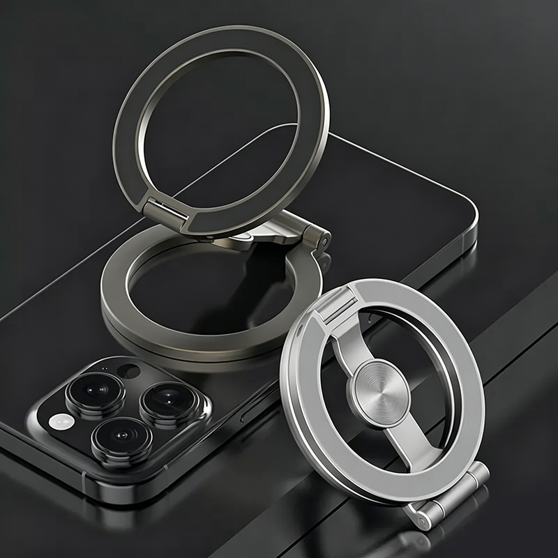 📱 LIMITED-TIME 49% OFF! ✨ Foldable Magnetic Phone Mount – Multi-Angle, Stable, Portable 🧲