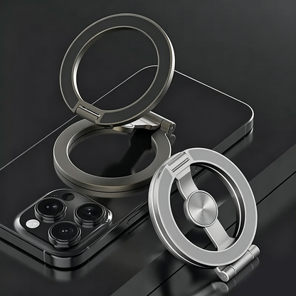 📱 LIMITED-TIME 49% OFF! ✨ Foldable Magnetic Phone Mount – Multi-Angle, Stable, Portable 🧲