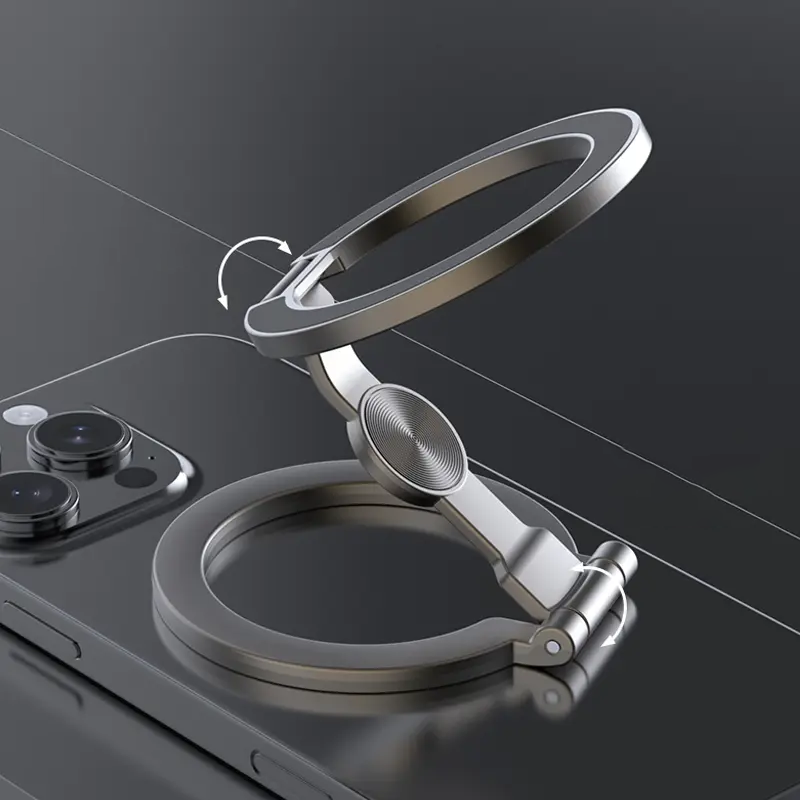 📱 LIMITED-TIME 49% OFF! ✨ Foldable Magnetic Phone Mount – Multi-Angle, Stable, Portable 🧲