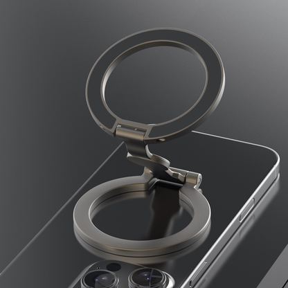 📱 LIMITED-TIME 49% OFF! ✨ Foldable Magnetic Phone Mount – Multi-Angle, Stable, Portable 🧲
