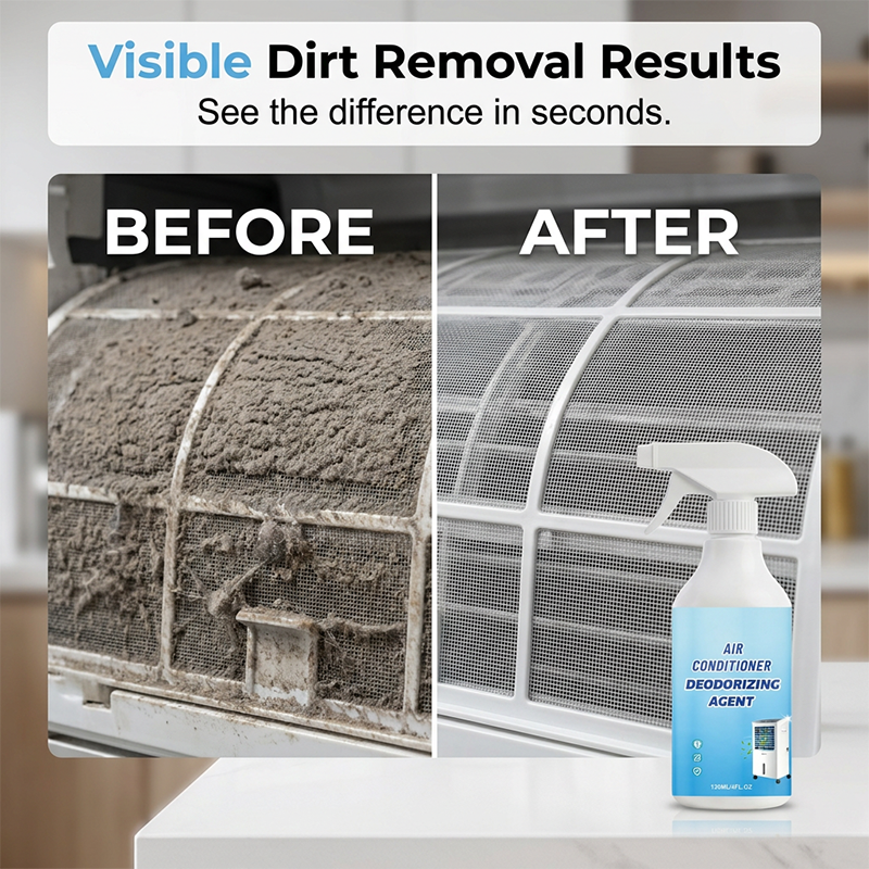 ❄️ 50% OFF /Effective & Durable Air Conditioner Deodorizing Spray