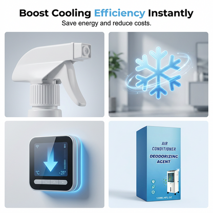 ❄️ 50% OFF /Effective & Durable Air Conditioner Deodorizing Spray