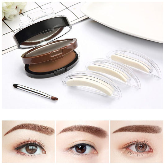 🥳2026 HOT SALE🥳💞50K+ SOLD!🖌️✨ 50% OFF! Instant Adjustable Eyebrow Stamp – Two‑color brow powder, waterproof & smudge‑proof. Natural, full brows in seconds! 💕🎀-Q