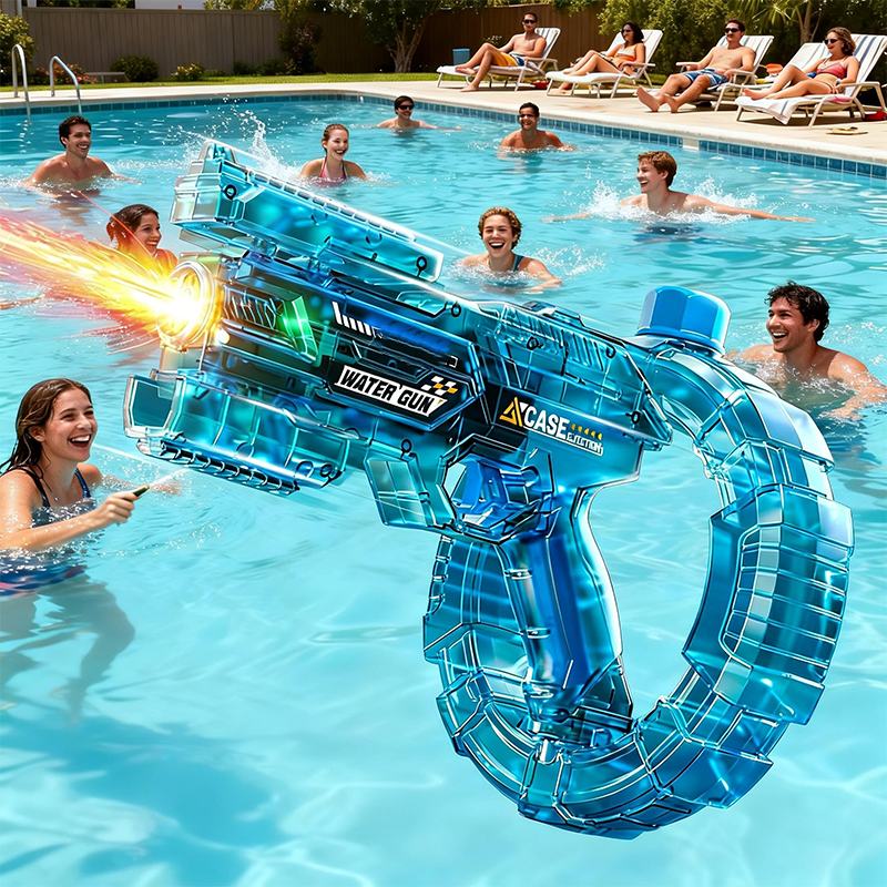 📢FLASH SALE📢50% OFF !! ⏰ 50K+ SOLD! 🎁Electric High-Pressure Water Gun with Circular Clip
