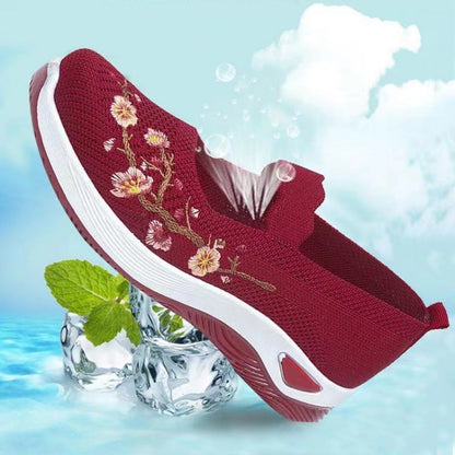 Casual Soft Sole Knitted Breathable Cloth Shoes