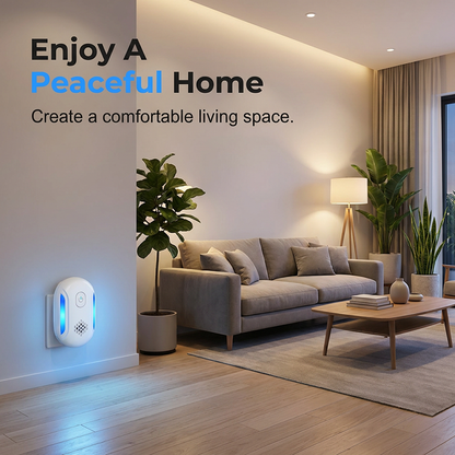 🚫⚡Plug-In Ultrasonic Pest Repeller 🚫Effective Pest Control Device For House & Garage