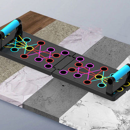 Foldable & Multi-functional Pushup Board for Workout