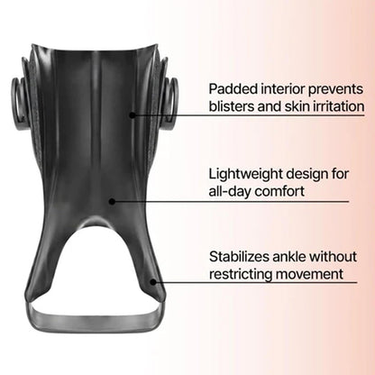 Regain Mobility! Adjustable Foot Drop Brace with Inflatable Liner – Daily Support ✨