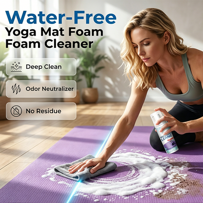 Water-Free Yoga Mat Foam Cleaner