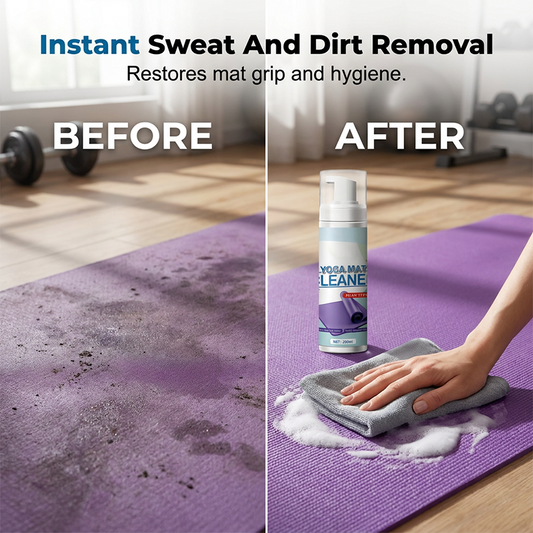Water-Free Yoga Mat Foam Cleaner