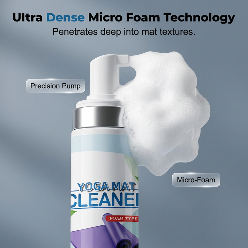Water-Free Yoga Mat Foam Cleaner