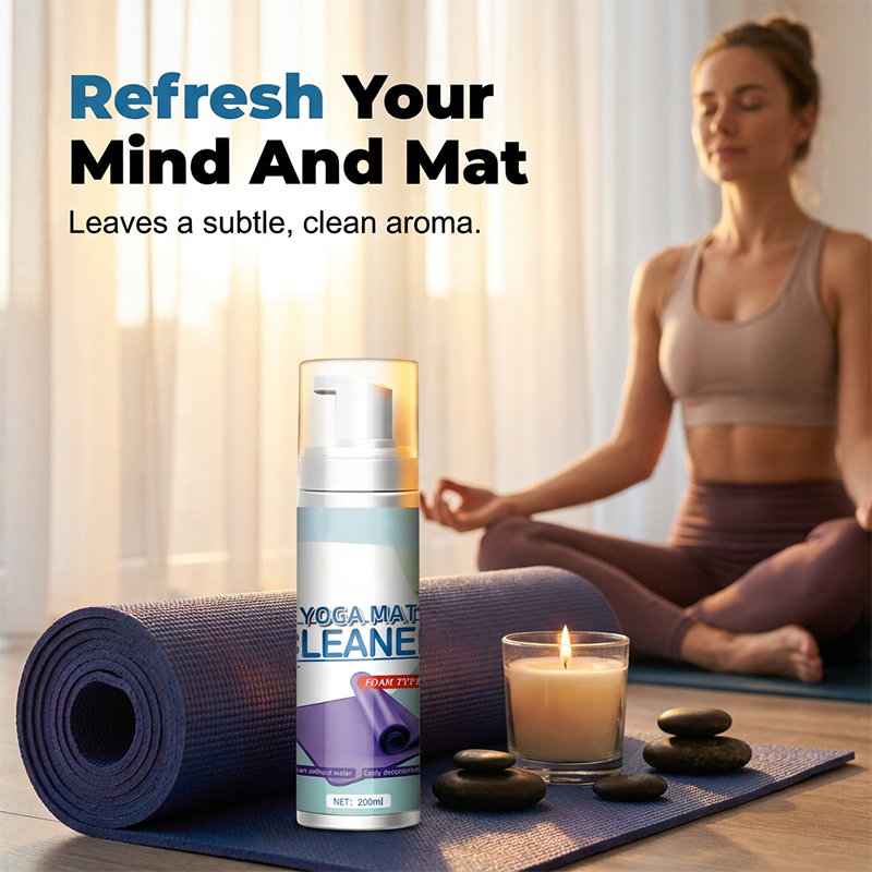 Water-Free Yoga Mat Foam Cleaner